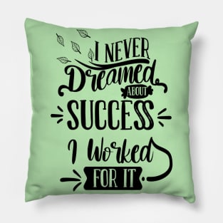 Success Pillow