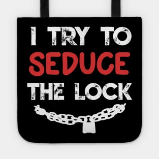 Funny Fantasy RPG D20 Gift Meme Rogue Class Lockpicking Joke Tote