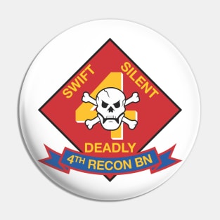 USMC 4th Recon Battalion Pin