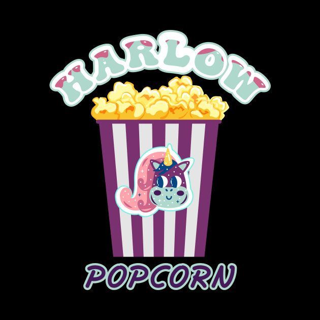 Harlow And Popcorn Funny Popcorn The Pony by Selva_design14