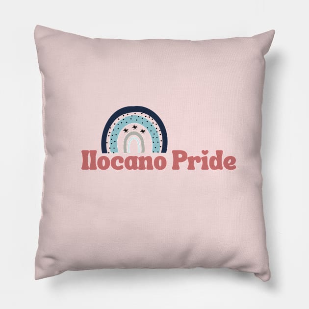 Pinay Ilocano Pride Rainbow Pillow by CatheBelan