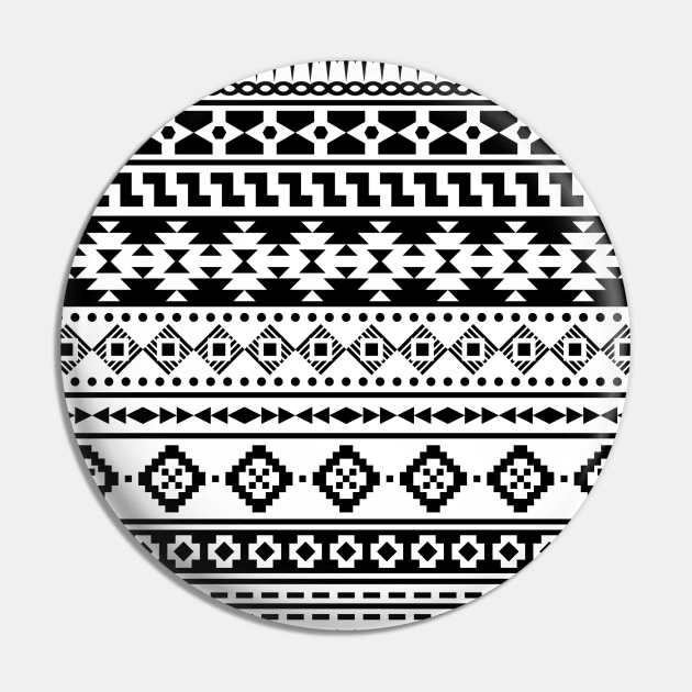 Tribal Pattern Pin by CF.LAB.DESIGN