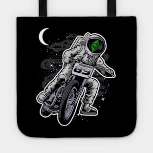 Astronaut Motorbike Ethereum Classic Crypto ETH Coin To The Moon Crypto Token Cryptocurrency Wallet Birthday Gift For Men Women Kids Tote