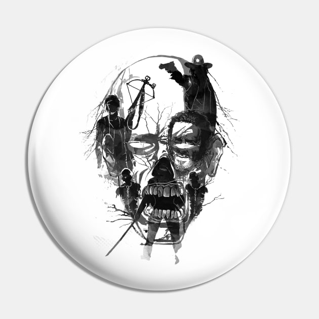 Dead Walker Pin by RicoMambo