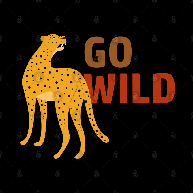 Go wild leopard by grafart