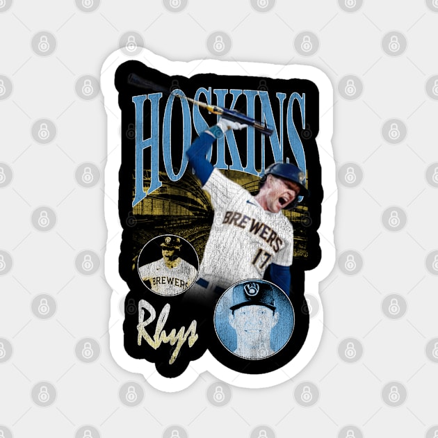 Rhys Hoskins Brewer Bootleg Magnet by upursleeve