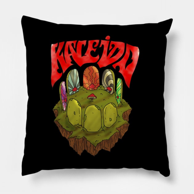 Kaleido scope Pillow by psjekedelics