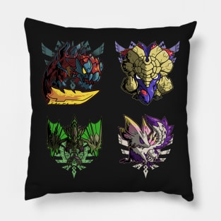 The Fated Four Sticker Pack | Monster Hunter Pillow