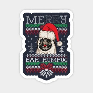 bah humbug xmas Magnet