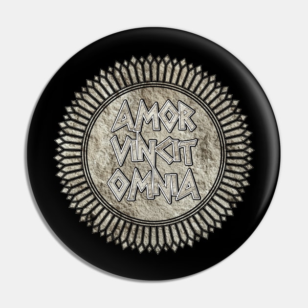 Amor Vincit Omnia (Love Conquers All Things) Pin by MagicEyeOnly