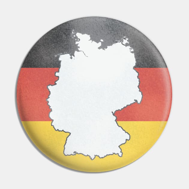 Germany map in German flag colors distressed style Pin by Finji