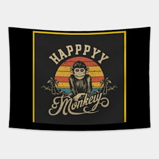 Happy Monkey Tapestry