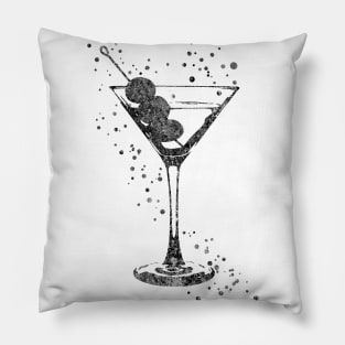 Glass of Martini Pillow