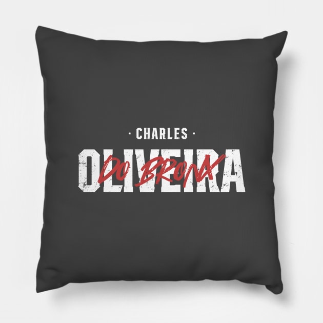 Charles "Do Bronx" Oliveira Pillow by Getting Smashed Co.