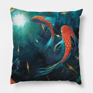 Koi Fish Pillow