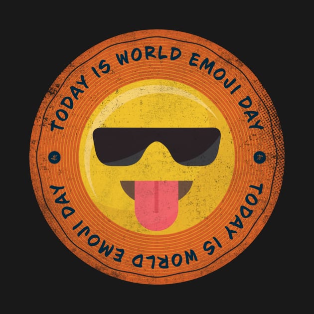 Today is World Emoji Day Badge by lvrdesign