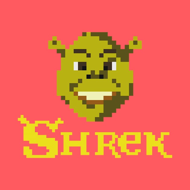 8Bit Shrek by Gaznar
