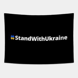 STAND WITH UKRAINE HASHTAG PROTEST RUSSIA Tapestry