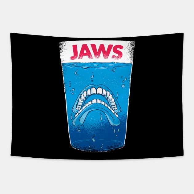 Real Jaws Tapestry by EarlAdrian