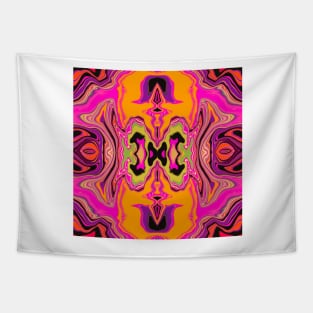 Flowing liquid colours, abstract pattern Tapestry