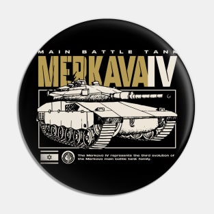 Merkava 4 - Israeli Tank Pin