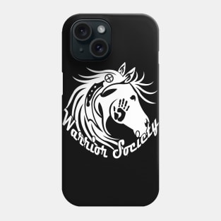 Warrior Society (Horse White) Phone Case