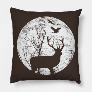 Stag Night Pillow