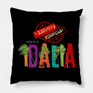 I survived Hurricane Idalia Pillow