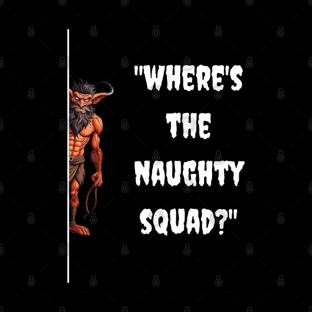 WHERE'S THE NAUGHTY SQUAD? KRAMPUS by Imaginate