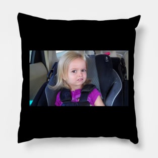 Side eyeing Chloe Meme Pillow