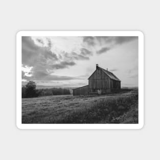 Barn and Sunset Serenade V6 Magnet