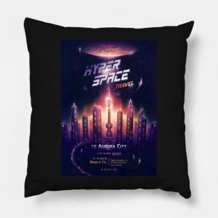 Space Travel Poster Pillow