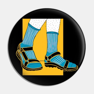 S(c)andale Socks Pin