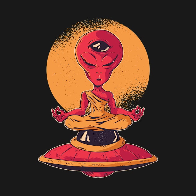 Alien Meditation by BamBam