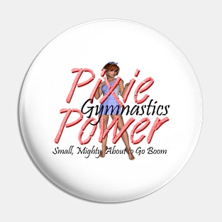 Pixie Power Gymnastics Pin