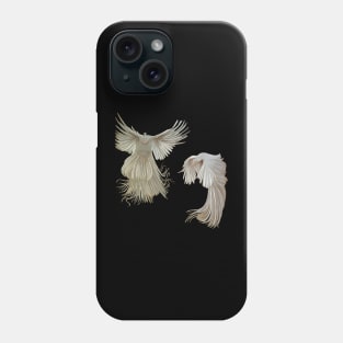 Albino Peacock Study Phone Case