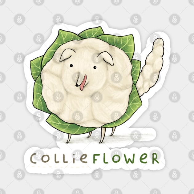 Collieflower Magnet by Sophie Corrigan