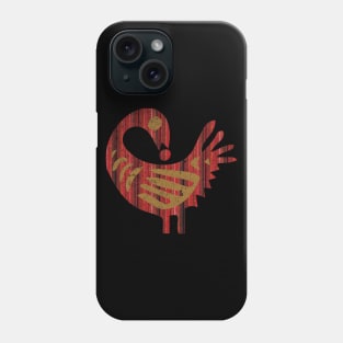 Adinkra Sankofa African Bird Symbol Phone Case