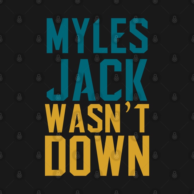 Myles Jack Wasn't Down by justin_weise