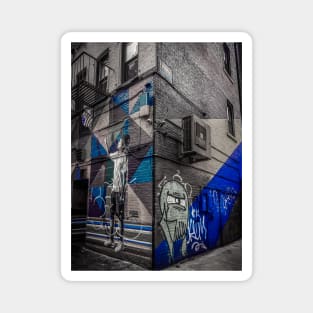 Street Art Manhattan Graffiti SoHo NYC Magnet