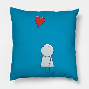 Boy & Heart Pillow