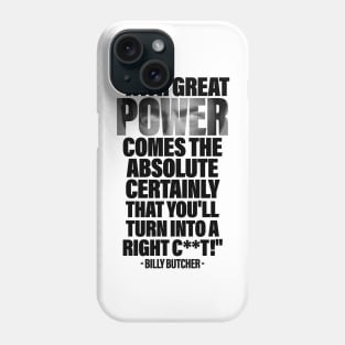 With Great Power Phone Case