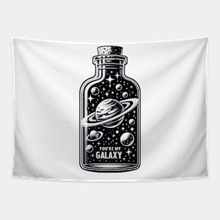 Galaxy in a Bottle Tapestry