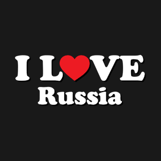 I Love Russia T-Shirt