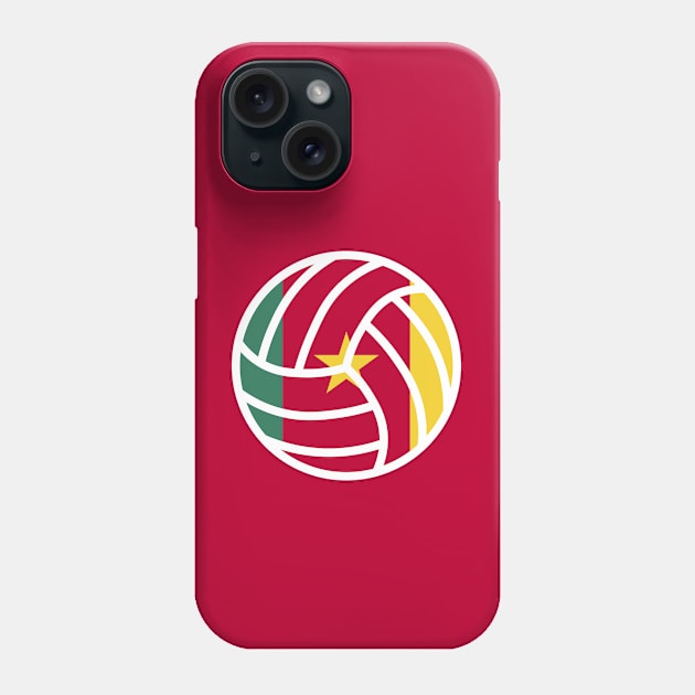 Cameroonian Volleyball Phone Case by Artomino