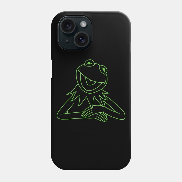 Kermit The Frog Phone Case by valentinahramov