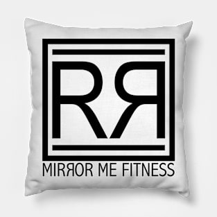 Mirror Me Fitness Logo Pillow