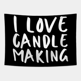 I Love Candle Making Tapestry