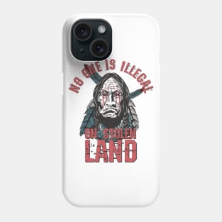 red indian heritage Phone Case