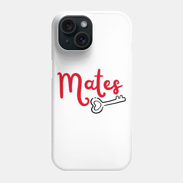 Matching Couples Love - Mates Phone Case by JunThara